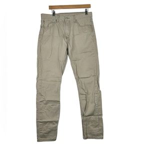 Vintage Levi's 508 Beige Denim Jeans Pants Size 33 X 32